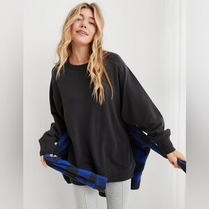 Aerie Down To Earth Crewneck Sweatshirt